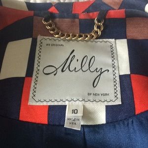 Milly Brand Vintage look Duster jacket